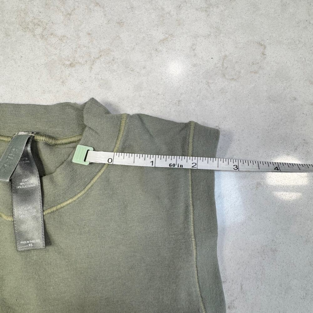 SKIMS Olive Cotton Rib Tank Top XS Quiet Luxury Clean Girl Capsule Wardrobe - Picture 5 of 15